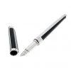 S.T. Dupont Black Resin Palladium Defi 400674 Fountain Pen For Men