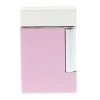 S.T. Dupont Pink Lacquer Stainless Steel Classic Lighter For Men