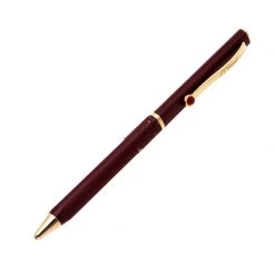 S.T. Dupont Mon Dupont Burgundy Lacquer Gold Finish Ballpoint Pen For Men