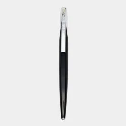 S.T. Dupont Black Lacquer Finish Chrome Finish Metal Jet 8 Ballpoint Pen For Men