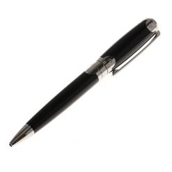 S.T. Dupont Line D Black Palladium Finish Chinese Lacquer Ballpoint Pen For Men