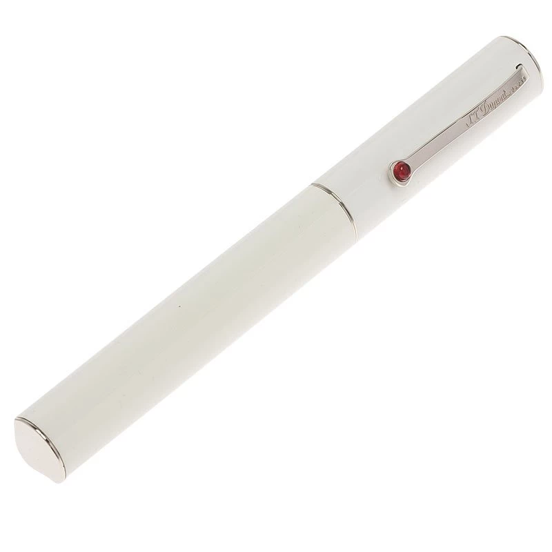 S.T. Dupont Mon Dupont Karl Lagerfeld White Lacquer Palladium Finish Fountain Pen For Men - Image 4