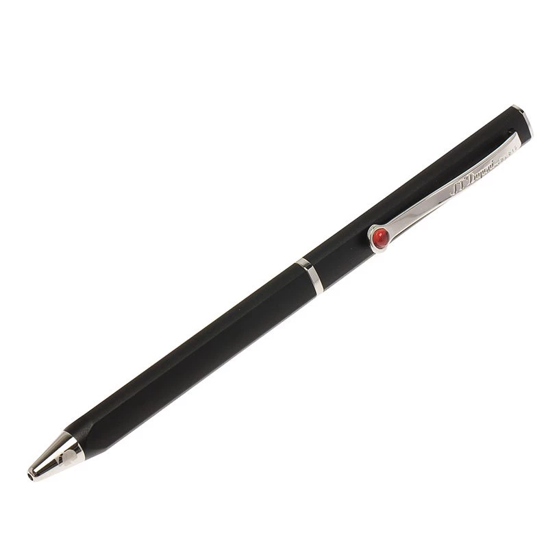 S.T. Dupont S.T.Dupont Karl Lagerfeld Edition Black & Palladium Ballpoint Pen For Men