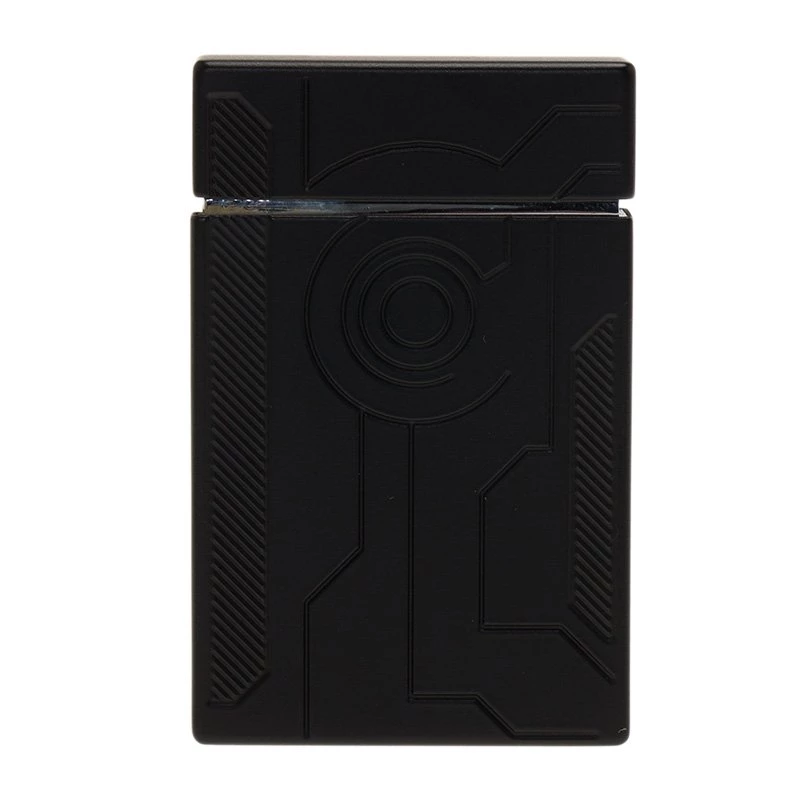 S.T. Dupont Black Lacquer Stainless Steel Classic Lighter For Men - Image 3