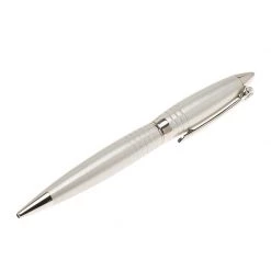 S.T. Dupont Streamline R Brushed Palladium Ballpoint Pen For Men
