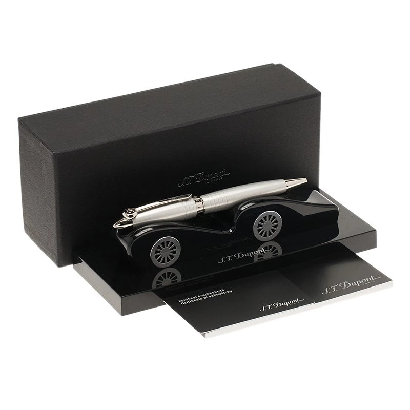 S.T. Dupont Streamline R Brushed Palladium Ballpoint Pen For Men - Image 4