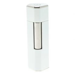 S.T. Dupont Mon Dupont White Lacquer And Palladium Finish Lighter For Men