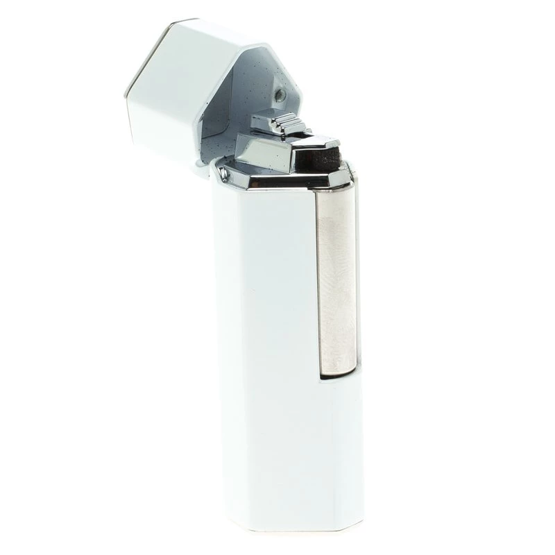 S.T. Dupont Mon Dupont White Lacquer And Palladium Finish Lighter For Men - Image 2