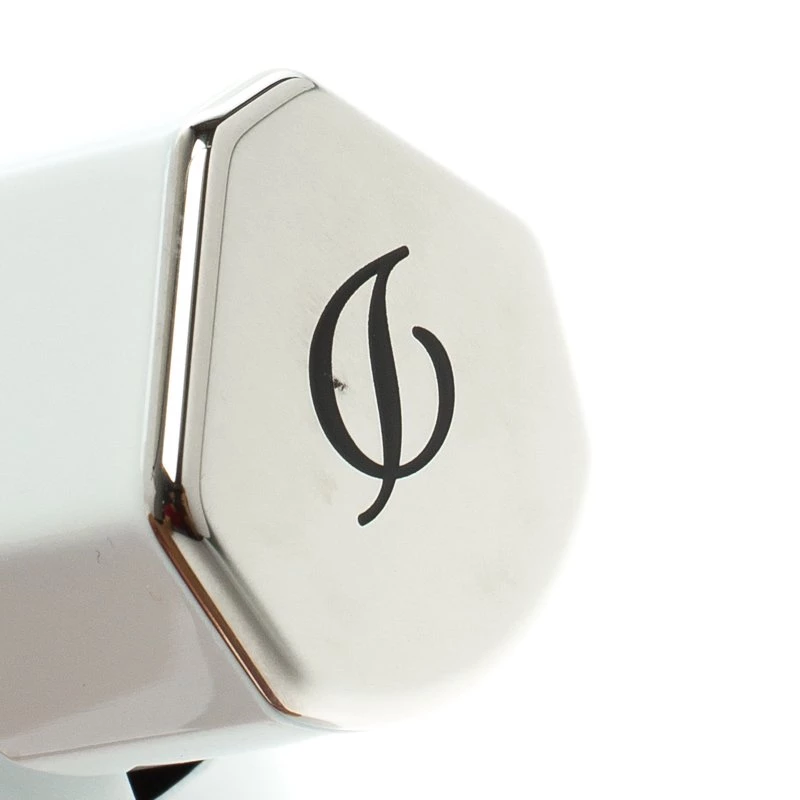 S.T. Dupont Mon Dupont White Lacquer And Palladium Finish Lighter For Men - Image 4