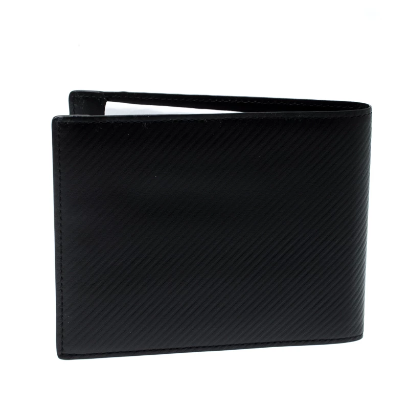S.T. Dupont Black Leather James Bond 7CC Bifold Wallet For Men - Image 5