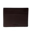 S.T. Dupont Brown Leather D Line 7CC Bifold Wallet For Men