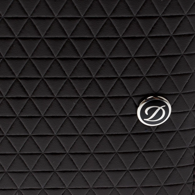 S.T. Dupont S.T Dupont Brown Leather D Line Fire Head 6CC Bifold Wallet For Men - Image 6