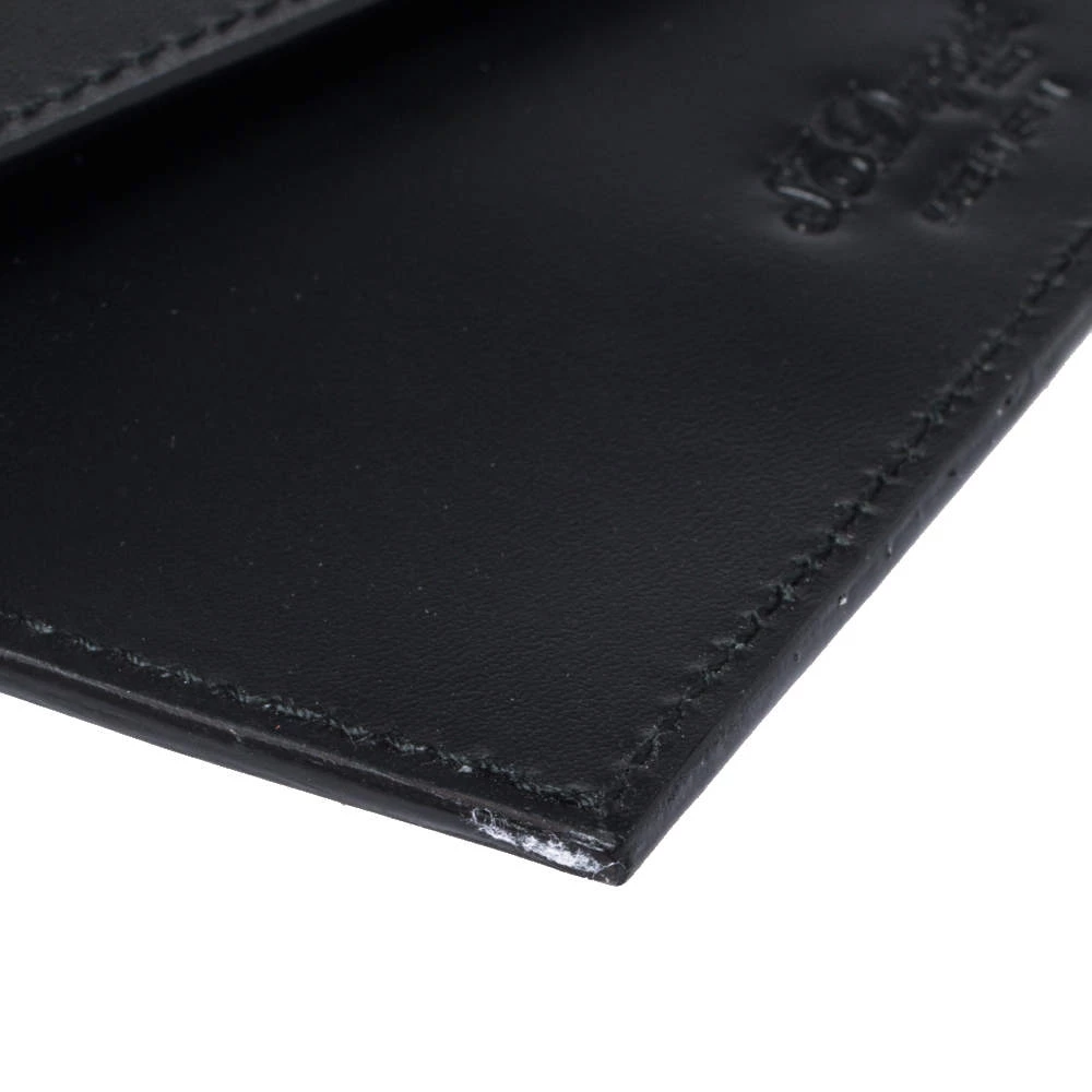 S.T. Dupont Black Leather Business Card Holder For Men - Image 10