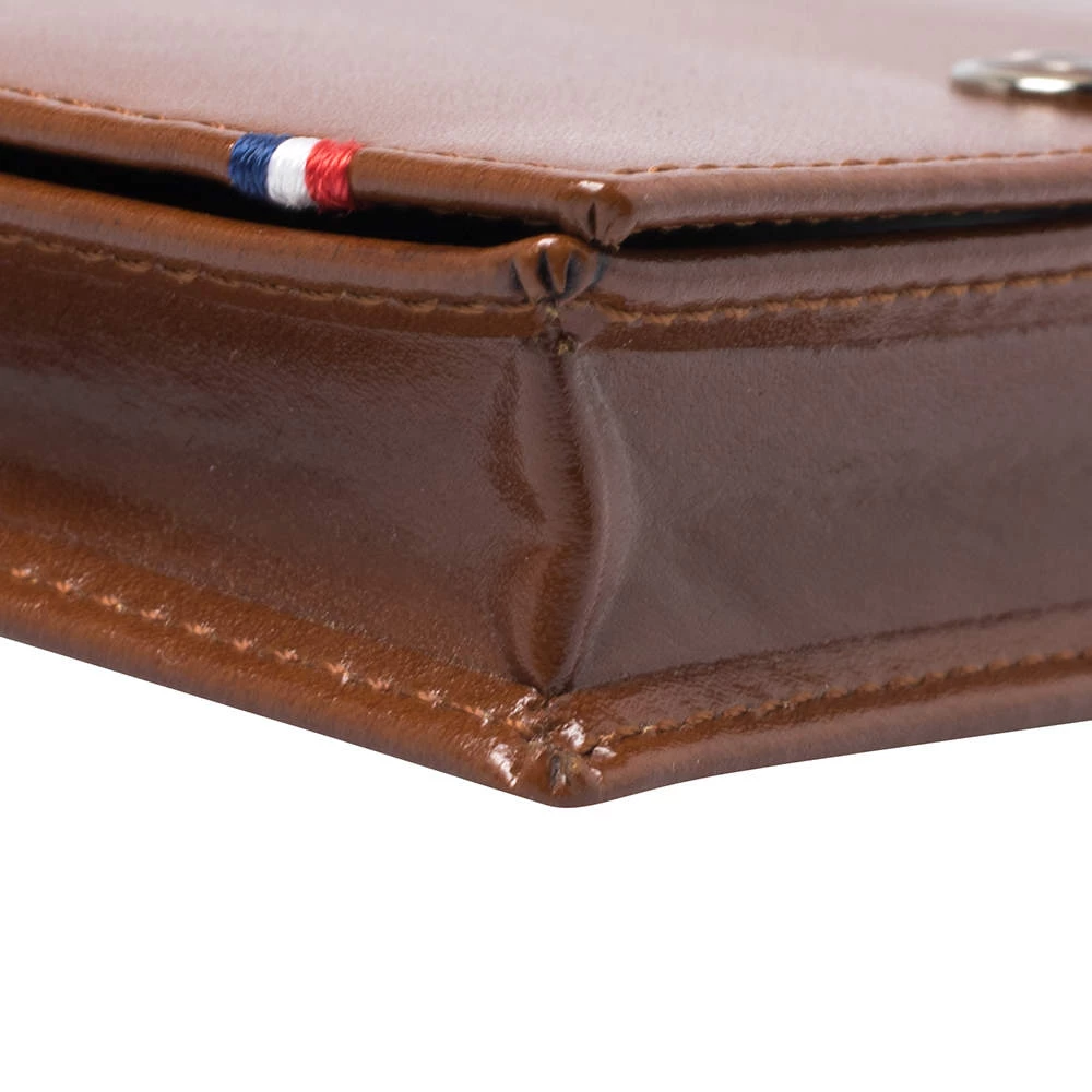 S.T. Dupont Tan Leather Business Line D Cards Holder For Men - Image 11