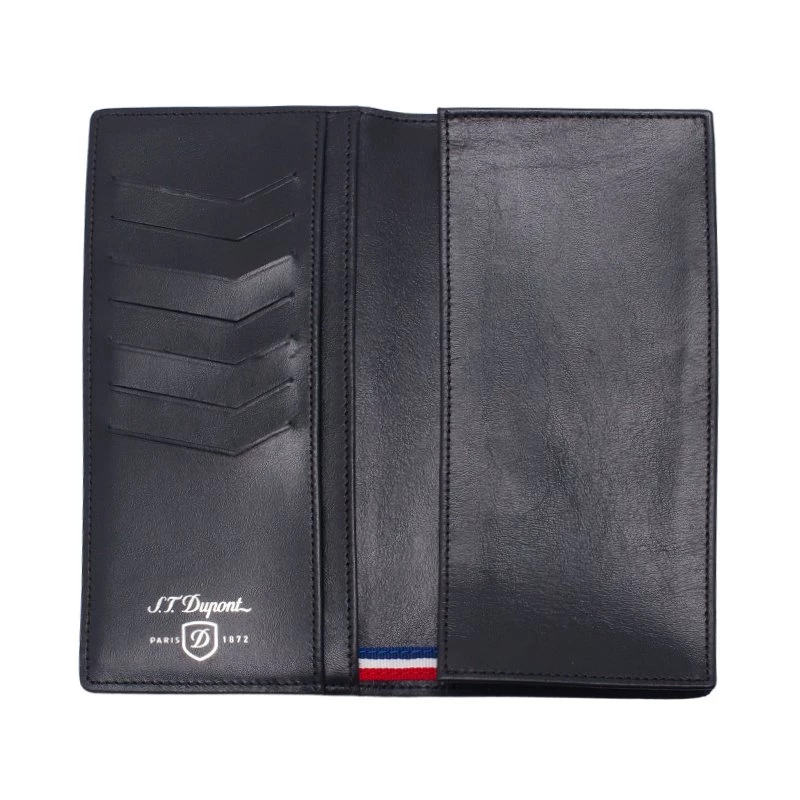 S.T. Dupont Black Continental Wallet For Men - Image 2