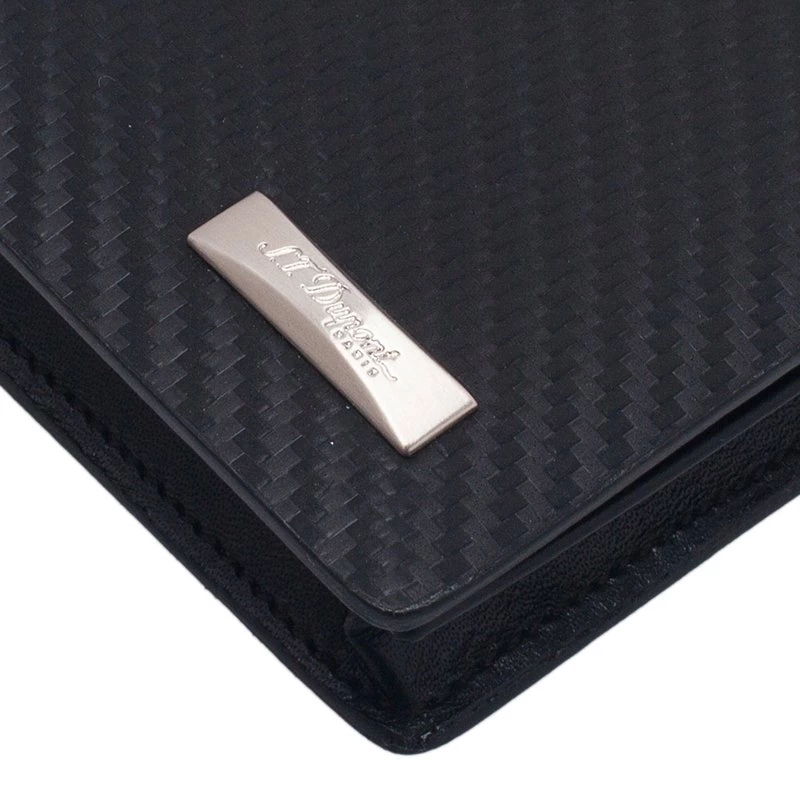S.T. Dupont Black Continental Wallet For Men - Image 8