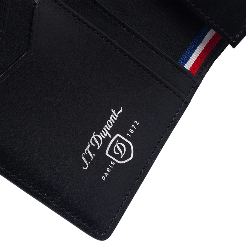 S.T. Dupont Black Continental Wallet For Men - Image 12