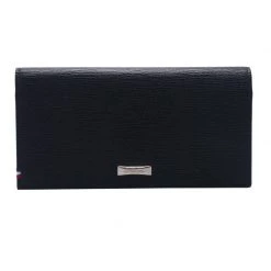 S.T. Dupont Black Flap Wallet For Men