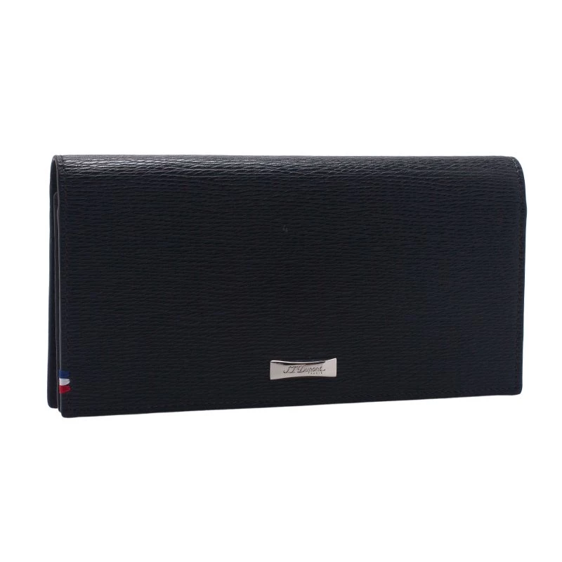 S.T. Dupont Black Flap Wallet For Men - Image 3