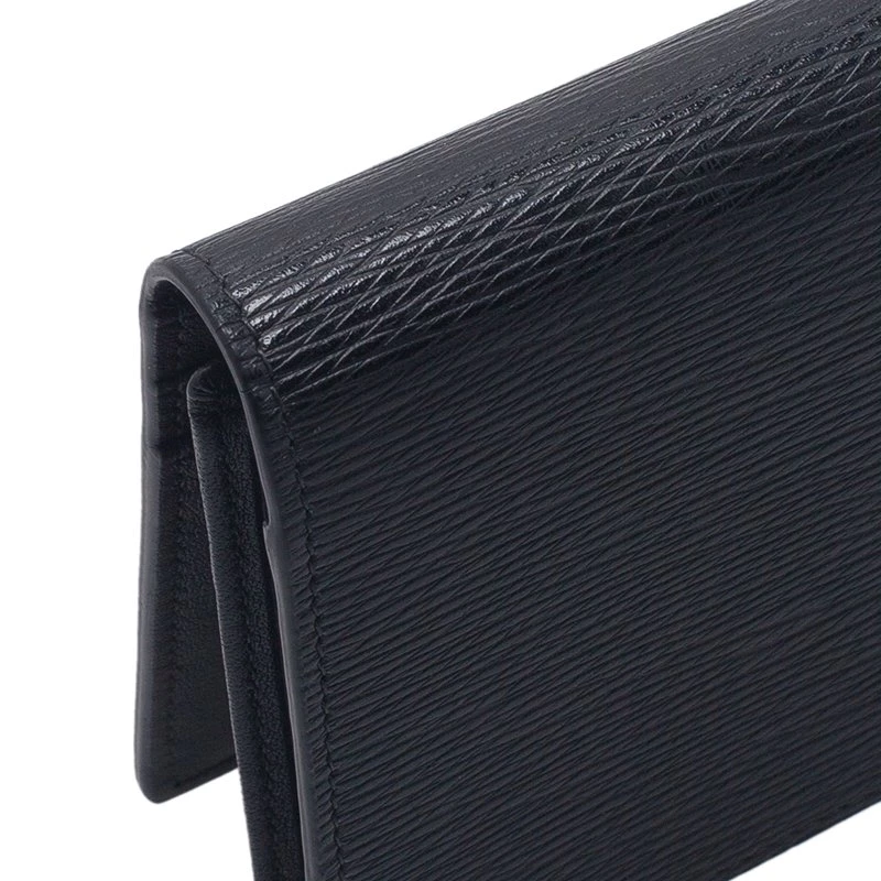 S.T. Dupont Black Flap Wallet For Men - Image 7