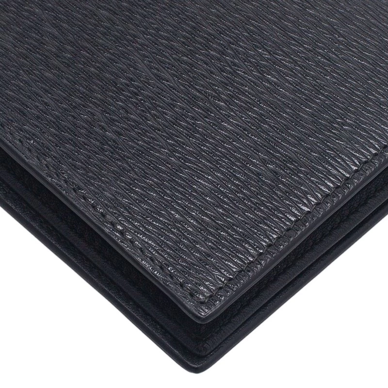 S.T. Dupont Black Flap Wallet For Men - Image 8