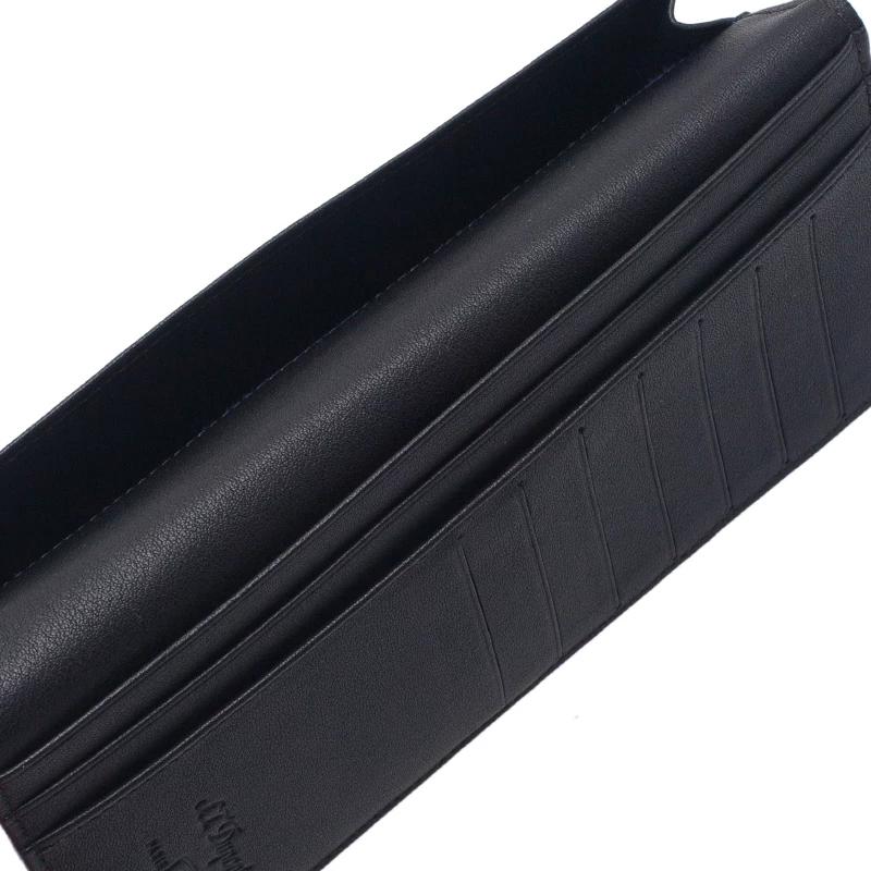 S.T. Dupont Black Flap Wallet For Men - Image 10