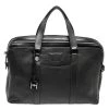 S.T. Dupont Black Leather Line D Star Wars Document And Laptop Holder Briefcase For Men