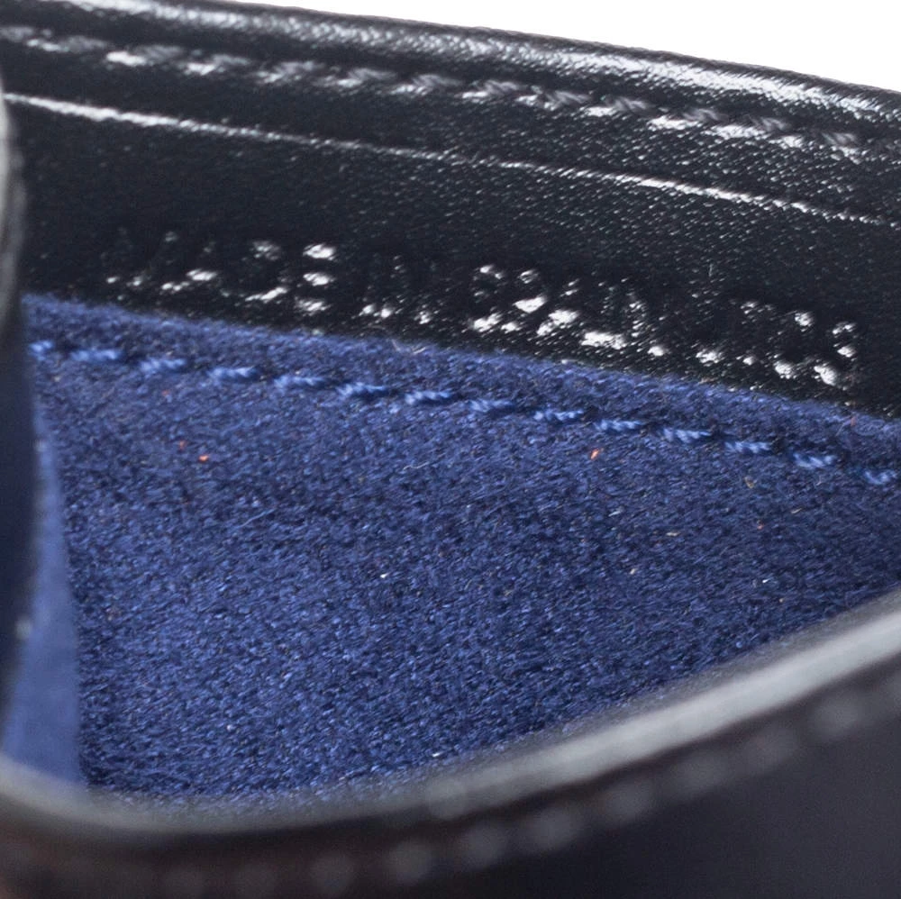 S.T. Dupont Black Leather Line-D Card Holder For Men - Image 7