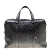 S.T. Dupont Metallic Grey Leather Line D Star Wars Document And Laptop Holder Briefcase For Men
