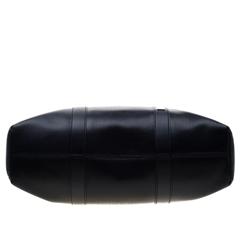 S.T. Dupont Deep Navy Blue Leather Line D Tony Stark Document And Laptop Holder Briefcase For Men - Image 6