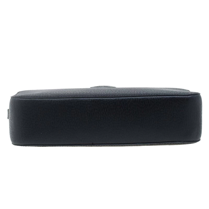 S.T. Dupont St Dupont Black Leather Pouch For Men - Image 5