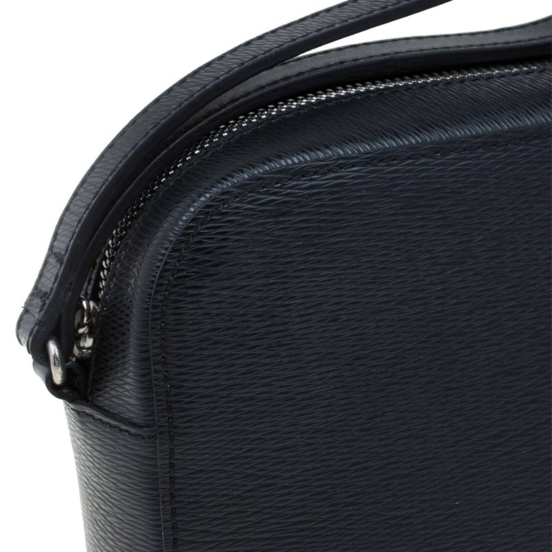 S.T. Dupont St Dupont Black Leather Pouch For Men - Image 7