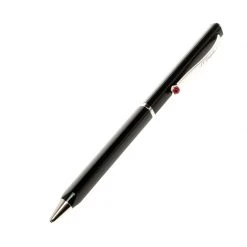 S.T. Dupont Mon Dupont Black Lacquer & Palladium Ballpoint Pen For Men