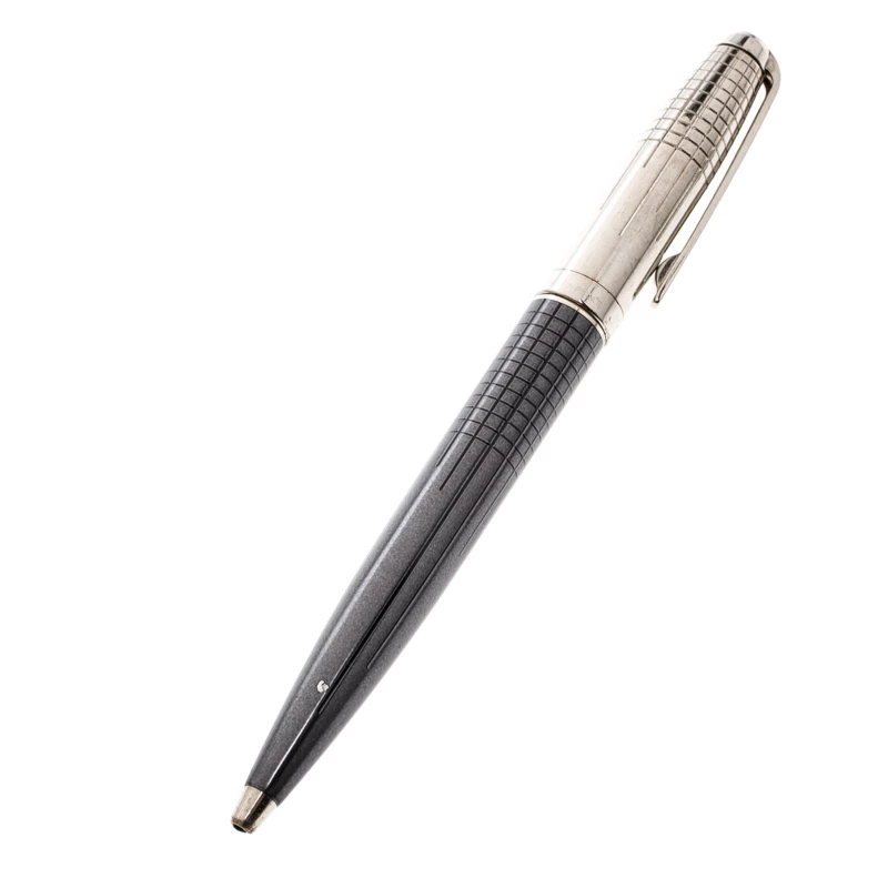 S.T. Dupont Textured Two Tone Metal Ballpoint Pen For Men