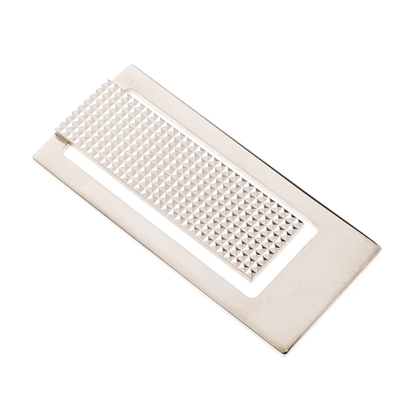 S.T. Dupont Textured Palladium Finish Money Clip For Men - Image 3