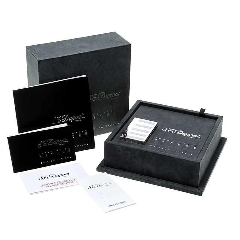 S.T. Dupont Inspiration Nature Hematite Limited Edition Lighter For Men - Image 6