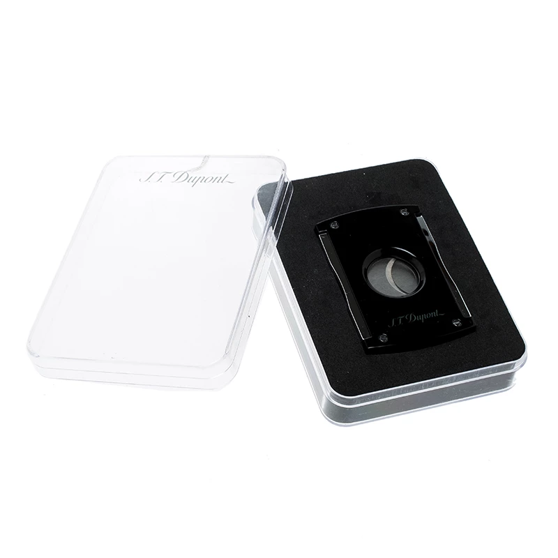 S.T. Dupont Maxijet Black Lacquer Cigar Cutter For Men - Image 8
