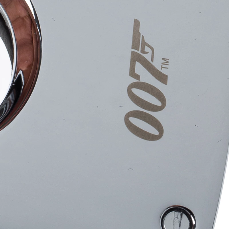 S.T. Dupont Spectre Silver Tone Limited Edition Torch Flame & Cigar Cutter Set For Men - Image 6