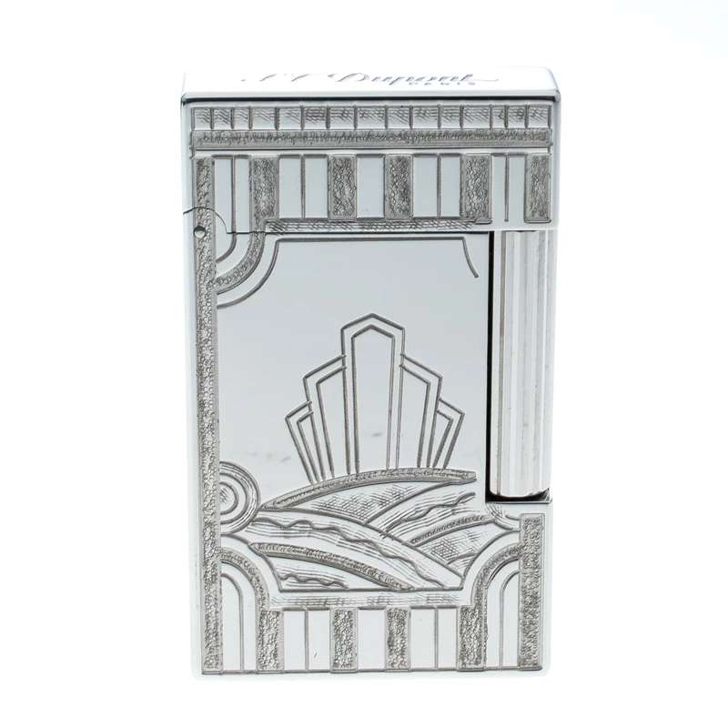 S.T. Dupont ST Dupont Art Deco Ligne 2 Textured Palladium Finish Limited Edition Lighter For Men