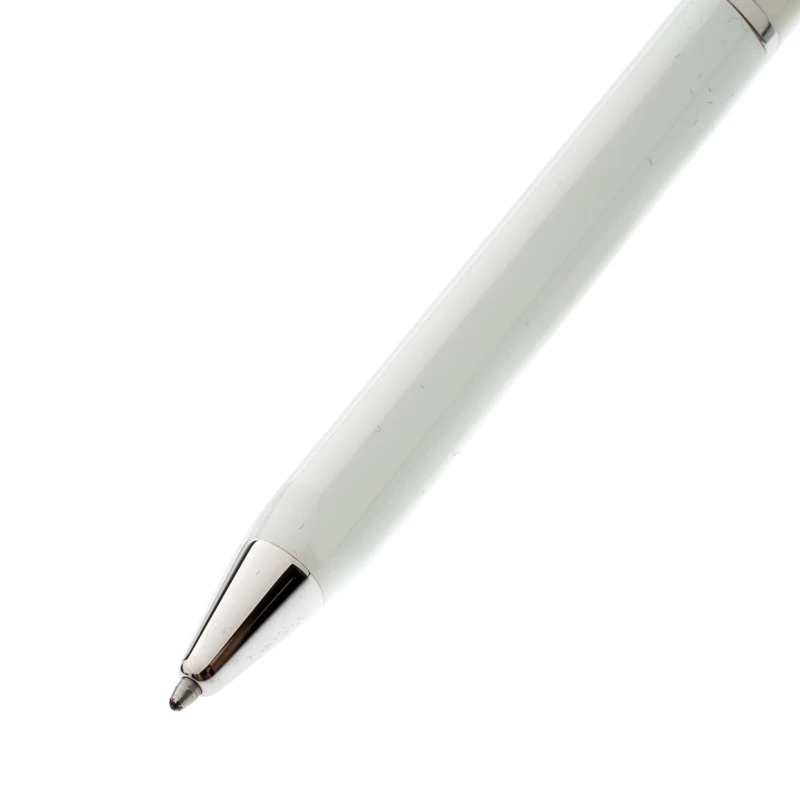 S.T. Dupont S.T.Dupont Karl Lagerfeld Edition White Lacquer Palladium Finish Ballpoint Pen For Men - Image 2