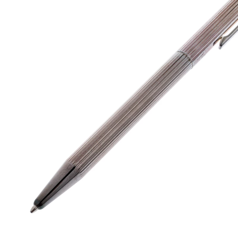 S.T. Dupont Classique Lines Grey Slim Ballpoint Pen For Men - Image 2