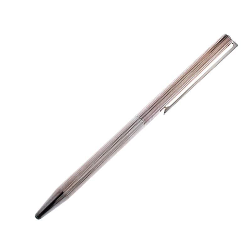 S.T. Dupont Classique Lines Grey Slim Ballpoint Pen For Men