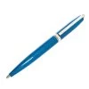 S.T. Dupont Fidelio Blue Textured Guilloche Palladium Finish Ballpoint Pen For Men