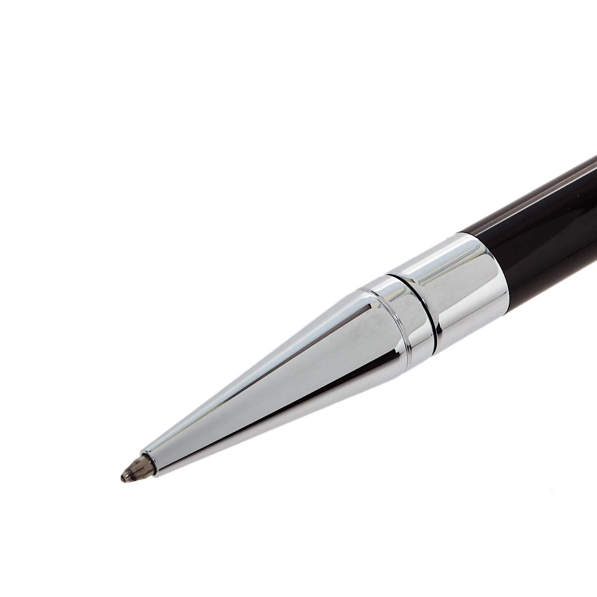 S.T. Dupont Black Line D Leather Card Holder And BallPoint Pen Set For Men - Image 5