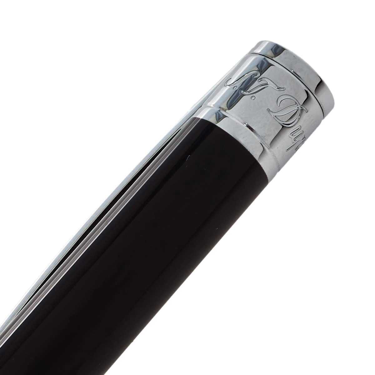 S.T. Dupont Black Line D Leather Card Holder And BallPoint Pen Set For Men - Image 6