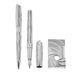 S.T. Dupont Spectre Limited Edition James Bond 007 Pens & Lighter Collector's Set For Men
