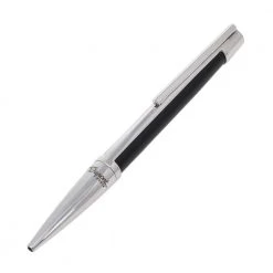 S.T. Dupont Défi' Black Composite & Palladium Finish Ballpoint Pen For Men