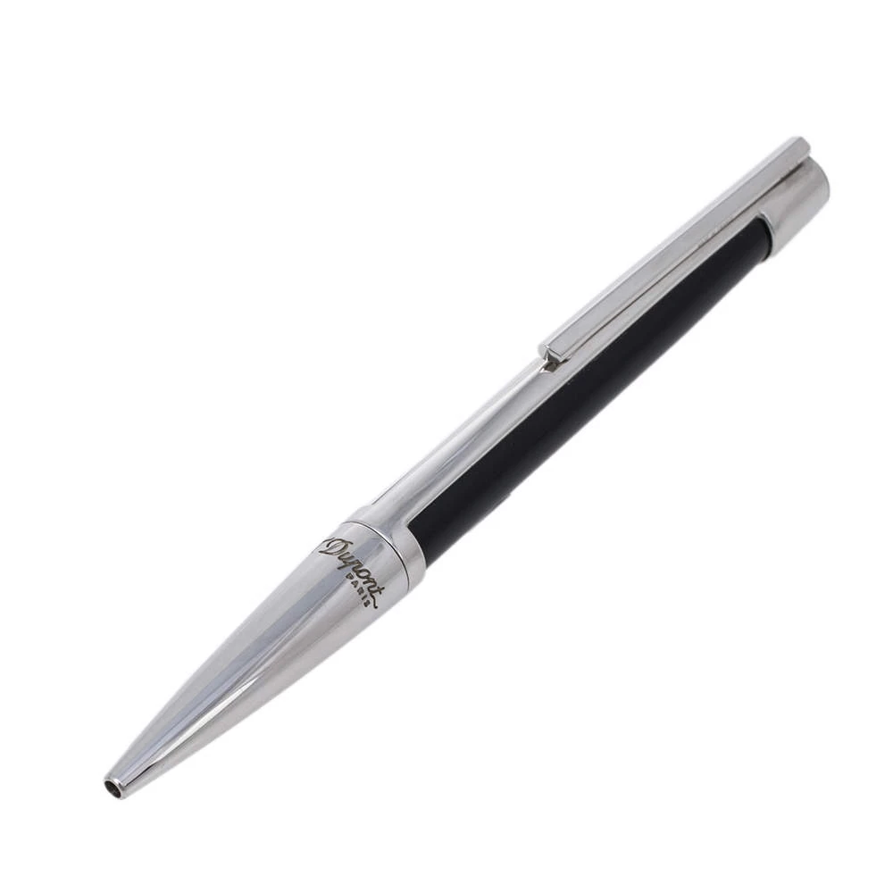 S.T. Dupont Défi' Black Composite & Palladium Finish Ballpoint Pen For Men - Image 3