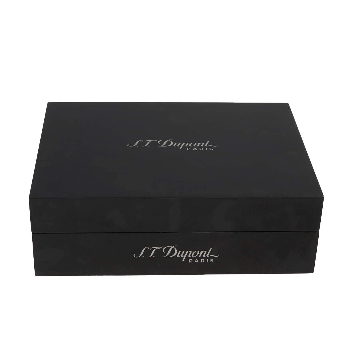 S.T. Dupont Black Line D Leather Bifold Card Holder And BallPoint Pen Set For Men - Image 8