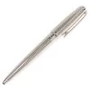 S.T. Dupont Silver Stainless Steel Diamond Collection Ballpoint Pen For Men